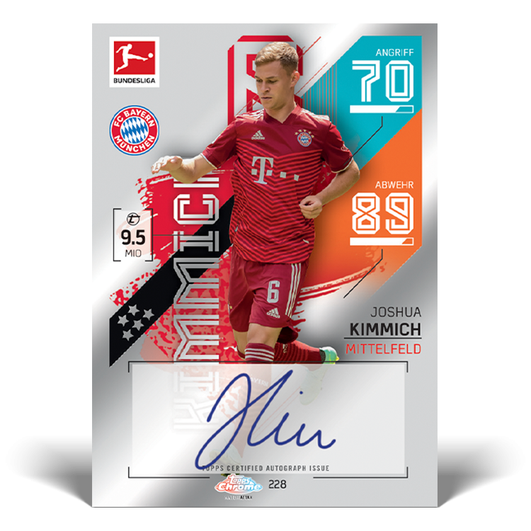 Topps Bundesliga Match Attax Chrome 2021/22 Hobby Box