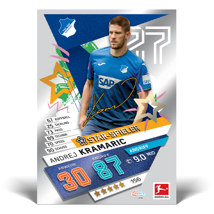 Topps Bundesliga Match Attax Chrome 2021/22 Hobby Box