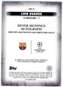 Topps Luis Suarez Silver Signings Autograph #SSAL-LS 2024/25 Inception UEFA Club Competitions