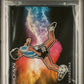 Panini Diego Maradona Black Color Blast #3 2023-24 Panini Obsidian PSA 10