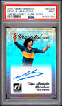 Panini Diego Maradona The Beautiful Game Autograph #BGDM1 2016 Donruss Soccer PSA 9
