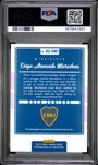 Panini Diego Maradona The Beautiful Game Autograph #BGDM1 2016 Donruss Soccer PSA 9