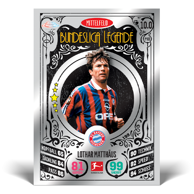 Topps Bundesliga Match Attax Chrome 2021/22 Hobby Box