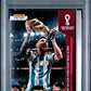 Panini Lionel Messi King Of Quatar Fifa World Cup Qatar #118 2022 Panini Instant PSA 10