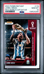 Panini Lionel Messi King Of Quatar Fifa World Cup Qatar #118 2022 Panini Instant PSA 10