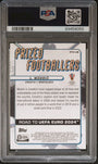 Topps Luka Modric 29/30 Prized Footballers Fusion Green/Red #LM 2023 Finest Road to Uefa Euro 2024 PSA 10