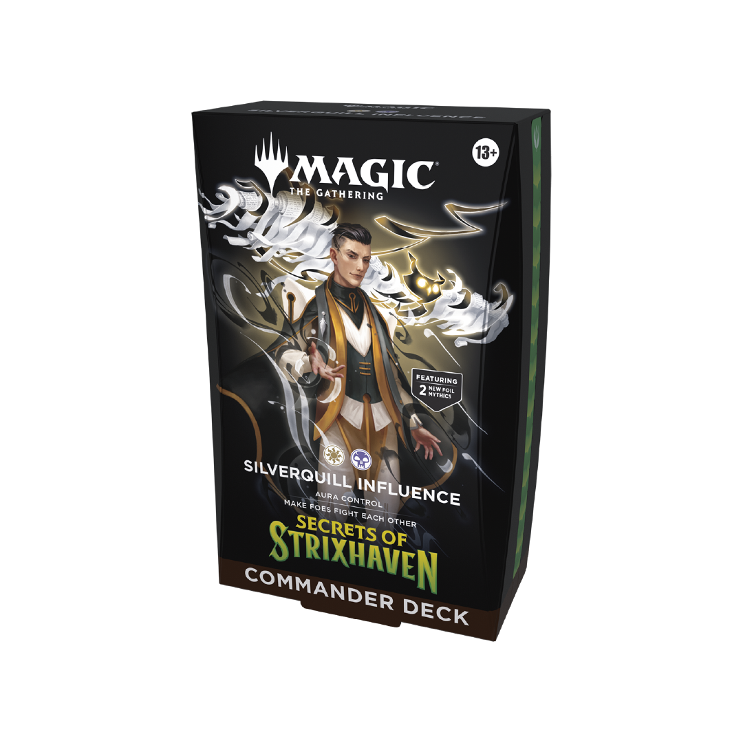 Magic: The Gathering Secrets of Strixhaven Commander Deck - Silverquill Influence