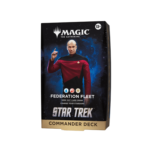 Magic: The Gathering Star Trek Commander Deck Federation Fleet - Pre-Order