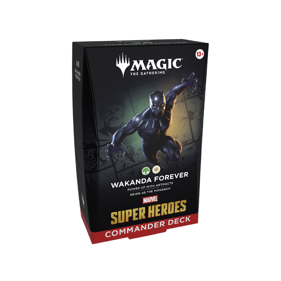 Magic: The Gathering Marvel Super Heroes Commander Deck - Wakanda Forever