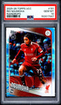 Topps Rio Ngumoha Raindrops #191 2025 -2026 Topps Uefa Club Competitions PSA 10