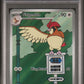 Pokemon Pidgeotto 208/197 Illustration Rare Pokemon Obsidian Flames 2023 PSA9
