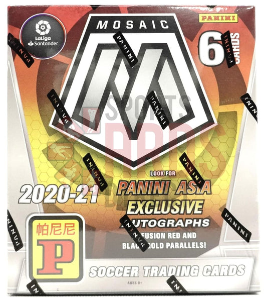 2020/21 Panini Mosaic Choice La Liga Soccer Asia Tmall Hobby Box