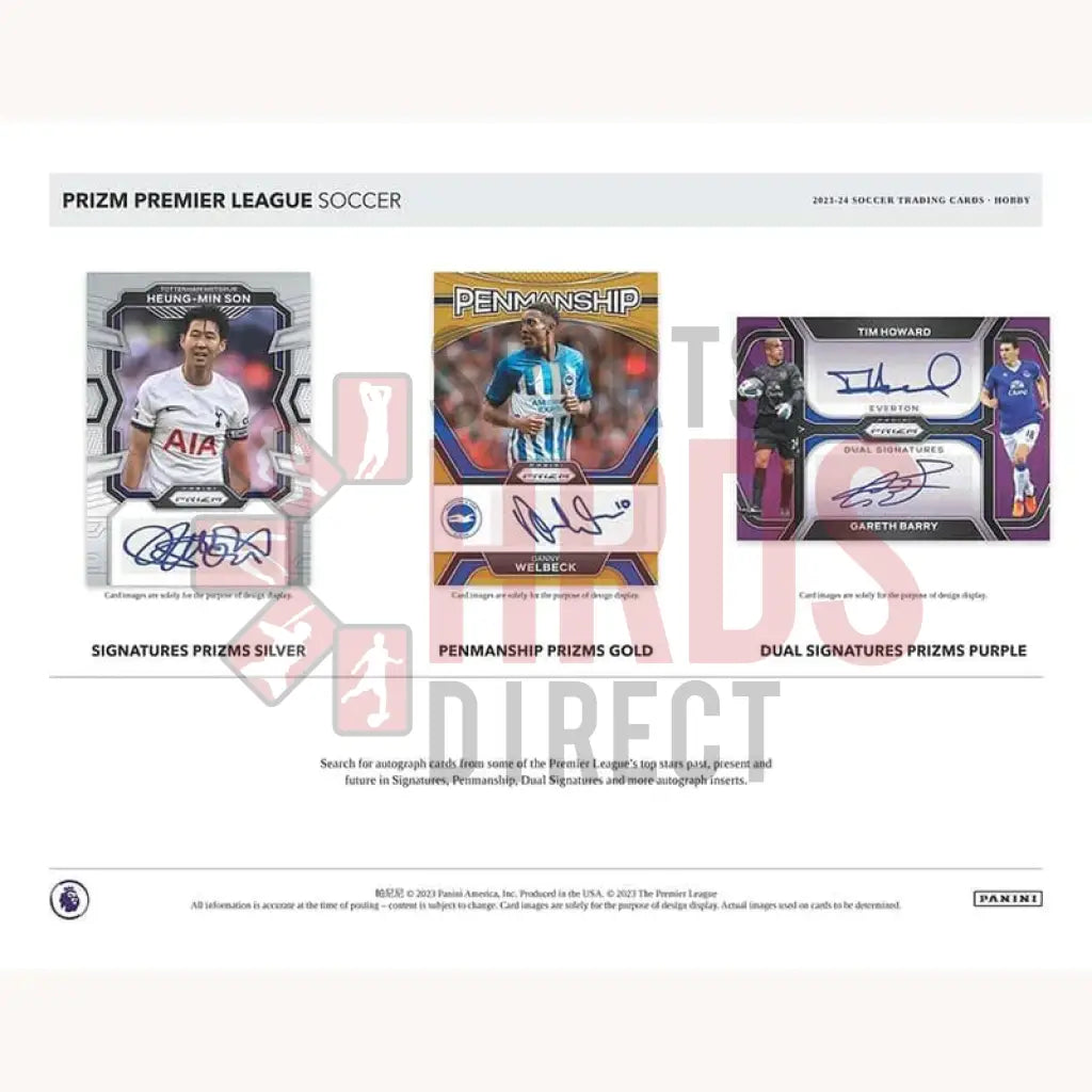 Panini 2023/24 Prizm Premier League Football (Soccer) - Hobby Box