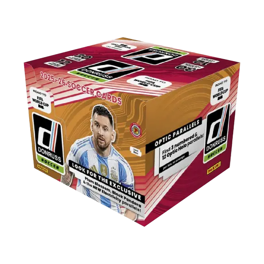 Panini Donruss Road to FIFA World Cup 2025/26 Hobby International Box