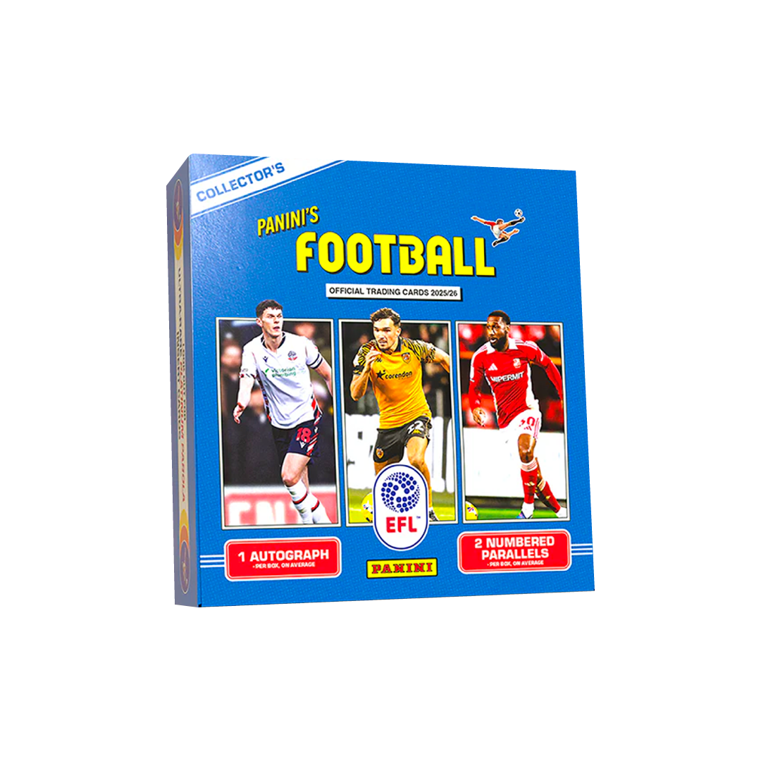 Panini Football EFL 2025/26 Official Trading Cards Collector Box - Pre-Order