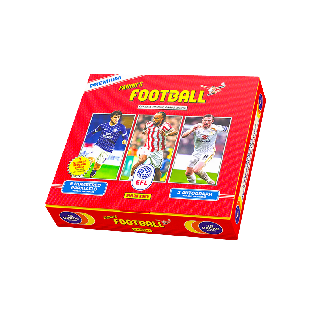 Panini Football EFL 2025/26 Official Trading Cards Premium Box - Pre-Order