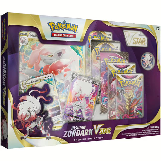 Pokémon Hisui Zoroark VSTAR Premium Collection Box