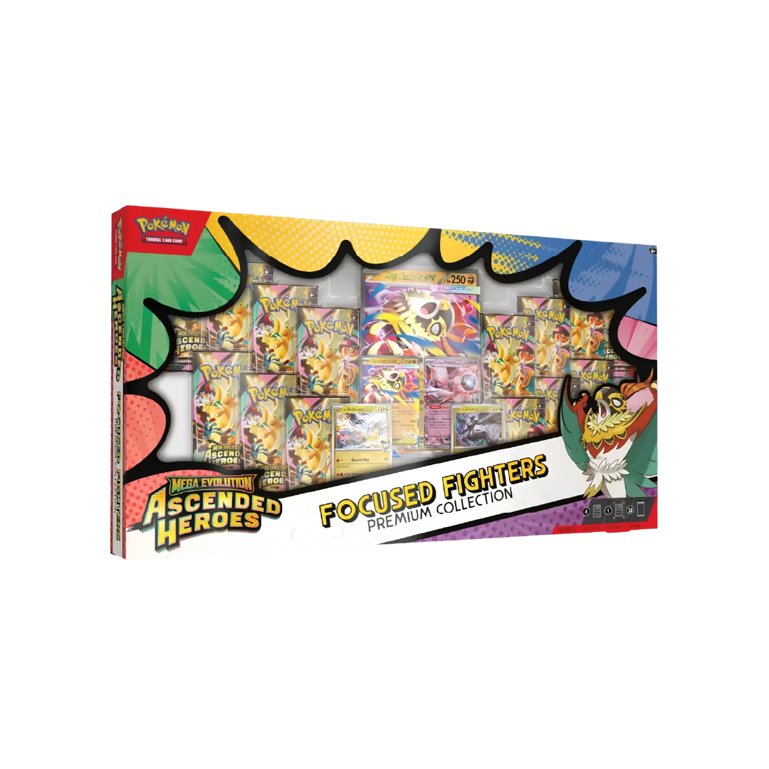 Pokémon TCG: Mega Evolution Ascended Heroes Focused Fighters Premium Collection