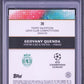 Topps Geovany Quenda 12/99 Green #28 2024-25 Topps Inception UCC PSA 10