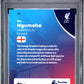 Topps Rio Ngumoha Pulsar #112 2025 -2026 Topps Chrome Premier League PSA 10