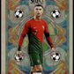 Panini Cristiano Ronaldo Stained Glass #2  2023-24 Panini Select Fifa Soccer