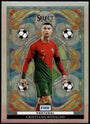 Panini Cristiano Ronaldo Stained Glass #2  2023-24 Panini Select Fifa Soccer