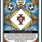Panini Cristiano Ronaldo Stained Glass #2  2023-24 Panini Select Fifa Soccer