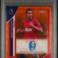 Topps Robin Van Persie 14/25 Autograph Orange Logofractor #RVP 2025 Topps Chrome Premier League Logofractor PSA 9