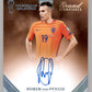 Panini Robin Van Persie Grand Signatures Autograph 02/10 #GS-RVP 2022 Eminence FIFA World Cup 2022 Soccer