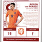 Panini Robin Van Persie Grand Signatures Autograph 02/10 #GS-RVP 2022 Eminence FIFA World Cup 2022 Soccer