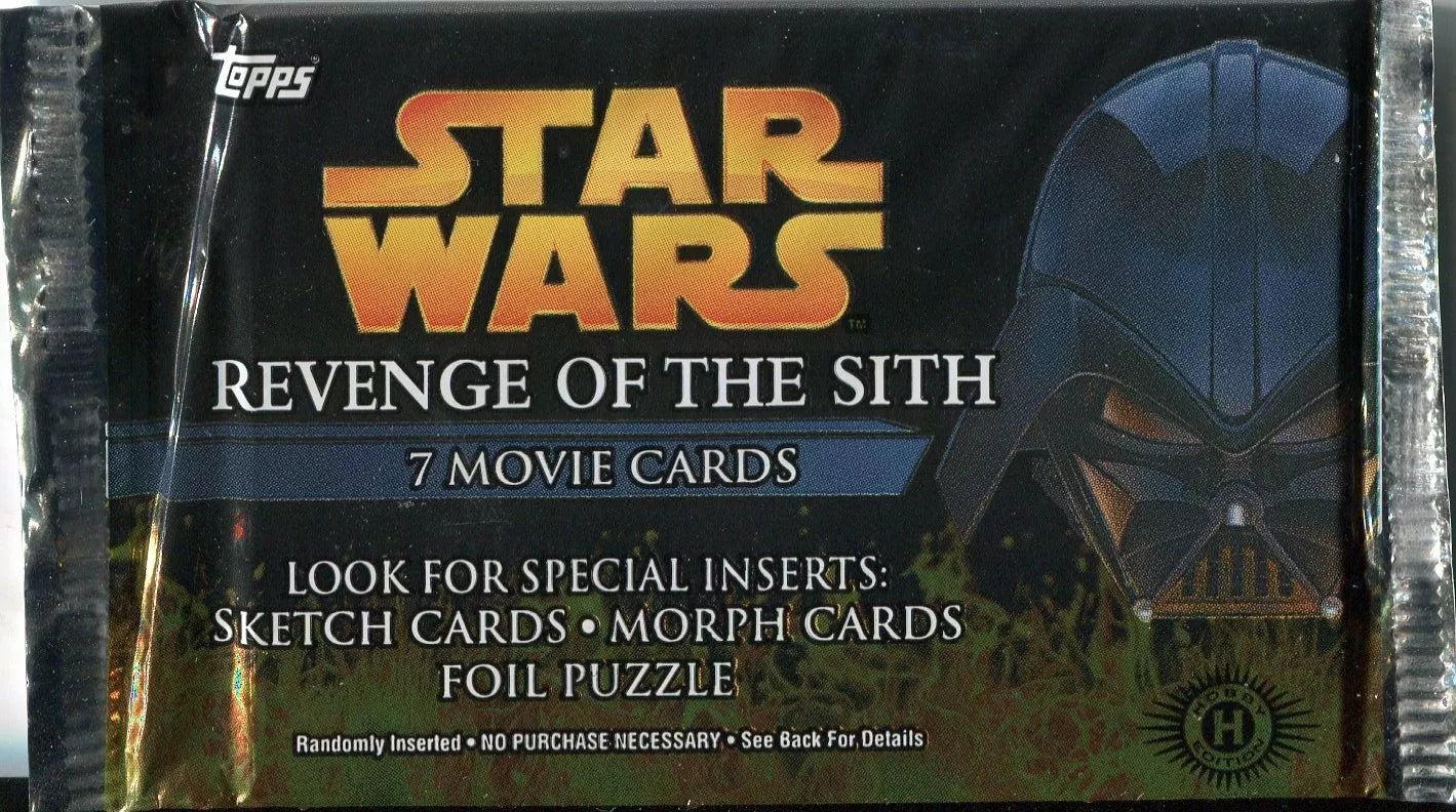 Topps Star wars Revenge of the Sith 2005 Single Pack