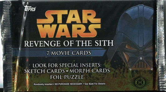 Topps Star wars Revenge of the Sith 2005 Single Pack