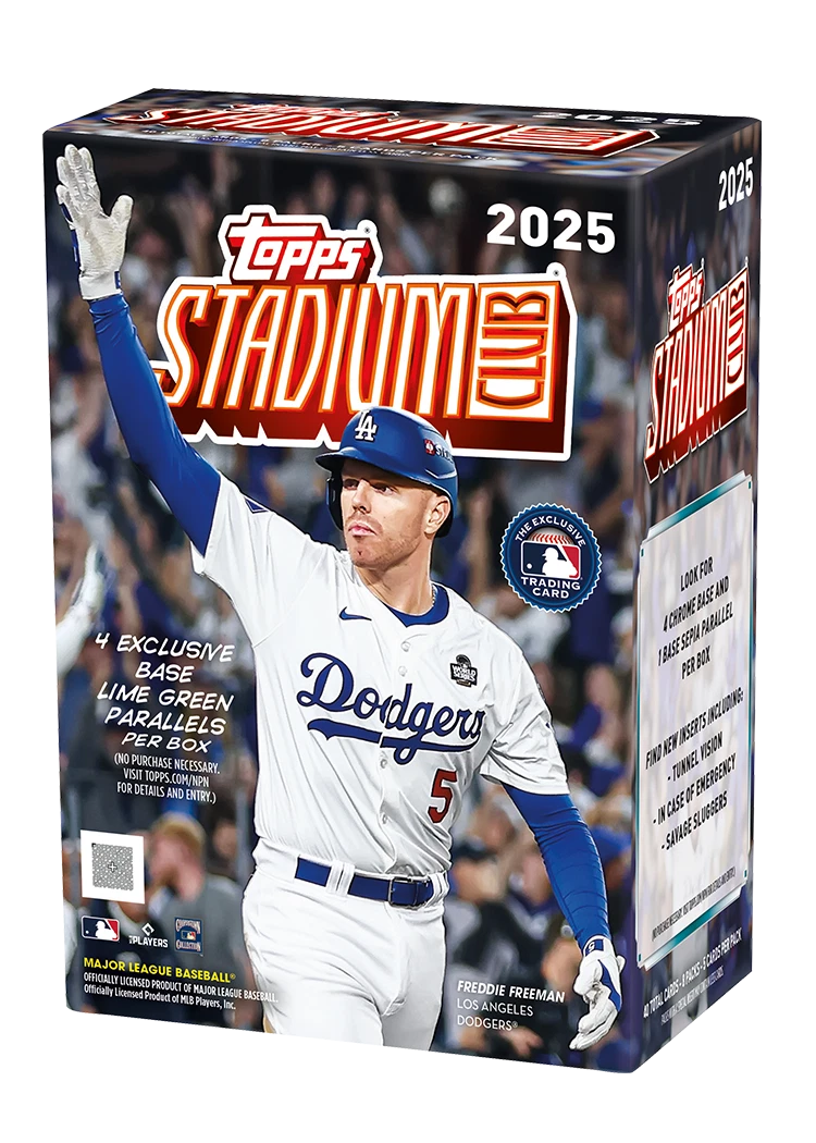 Topps Stadium Club Baseball 2025 Value Box - Pre-Order