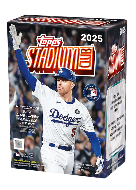 Topps Stadium Club Baseball 2025 Value Box