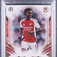 Topps Bukayo Saka 3/5 Red #9 2024-25 Topps Reverence UCC PSA 9