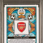 Panini William Saliba Stained Glass #25 2023 Select Premier League PSA 9