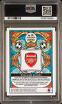 Panini William Saliba Stained Glass #25 2023 Select Premier League PSA 9