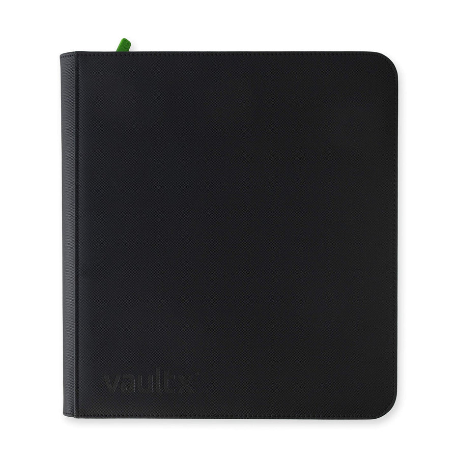 Vault X 12 Pocket Exo-Tec Zip Binder - Black