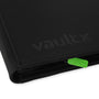 Vault X 9 pocket Exo-Tec Zip Binder - Black
