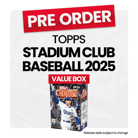Topps Stadium Club Baseball 2025 Value Box - Pre-Order