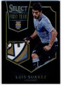 Panini Luis Suarez 1/1 Relic First Team #FT-LS 2015 Select Soccer