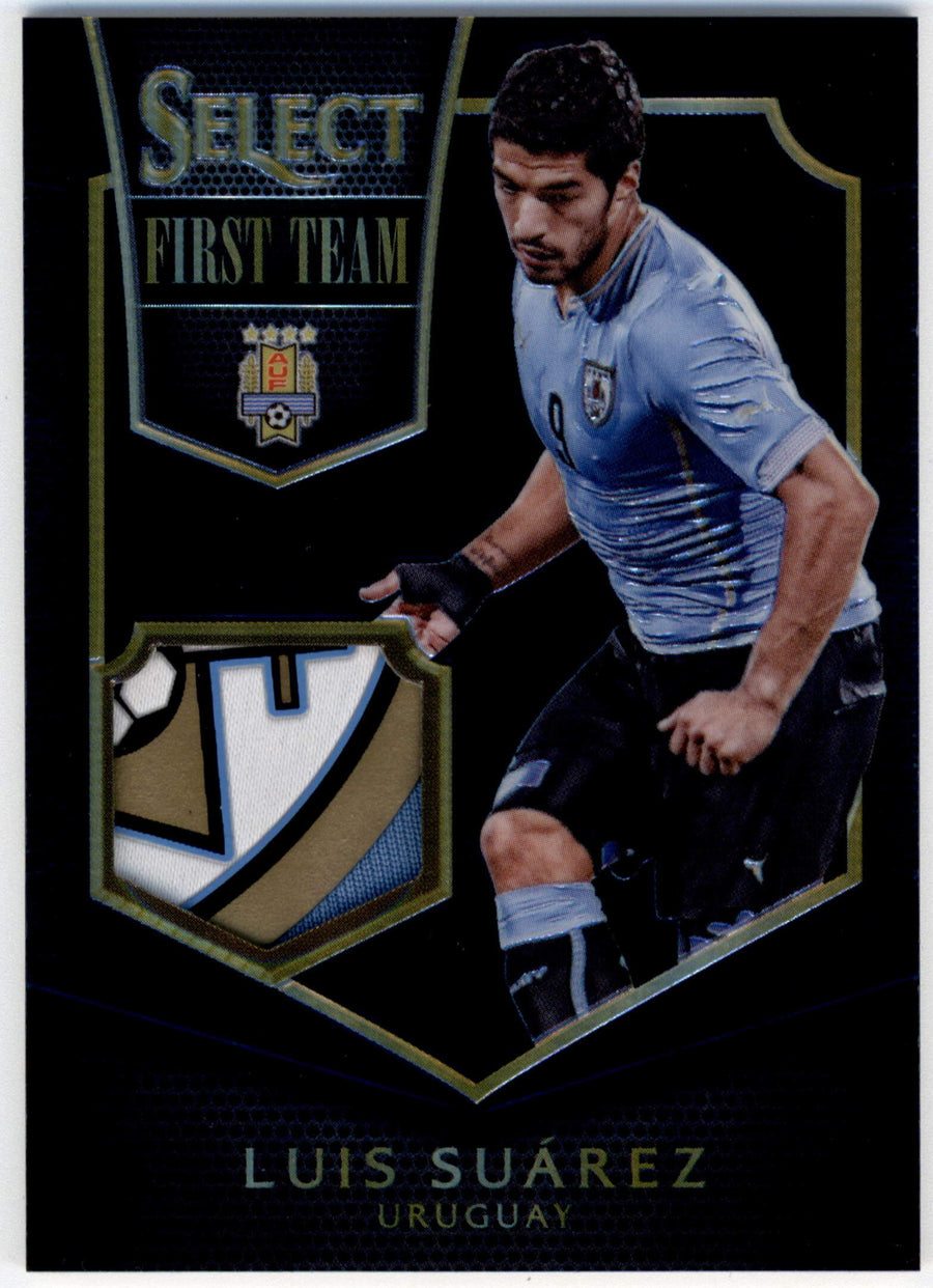 Panini Luis Suarez 1/1 Relic First Team #FT-LS 2015 Select Soccer