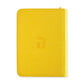 Vault X 9 pocket Exo-Tec Zip Binder - Sunrise Yellow