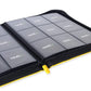 Vault X 9 pocket Exo-Tec Zip Binder - Sunrise Yellow