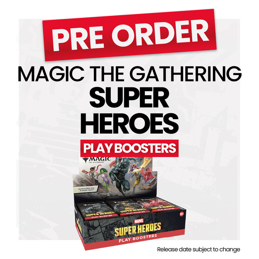 Marvel Super Heroes Play Booster Box - Pre-Order
