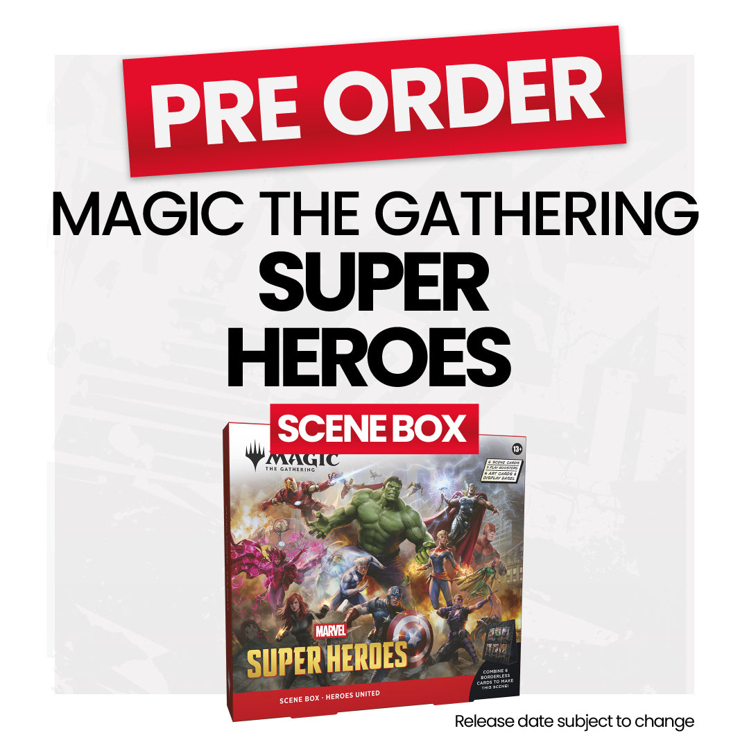Magic: The Gathering Marvel Super Heroes Scene Box - Pre-Order