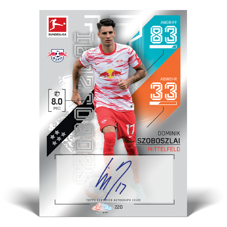 Topps Bundesliga Match Attax Chrome 2021/22 Hobby Box