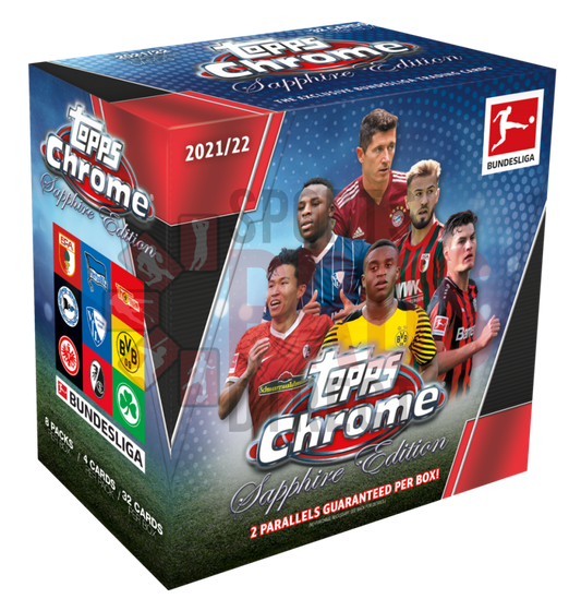 Topps Chrome Sapphire Edition Bundesliga 2021/22 Hobby Box