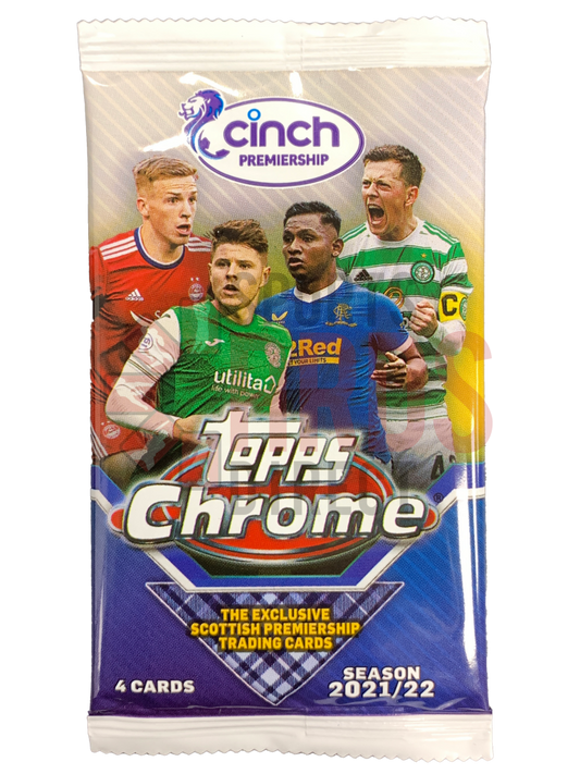 Topps Chrome Spfl 2021/22 Cinch Premier League Packet Hobby Box