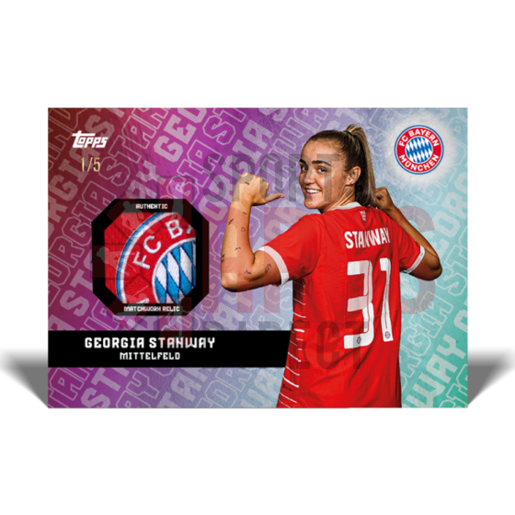 Topps Fc Bayern Munchen Women Team Set 2023 Hobby Box